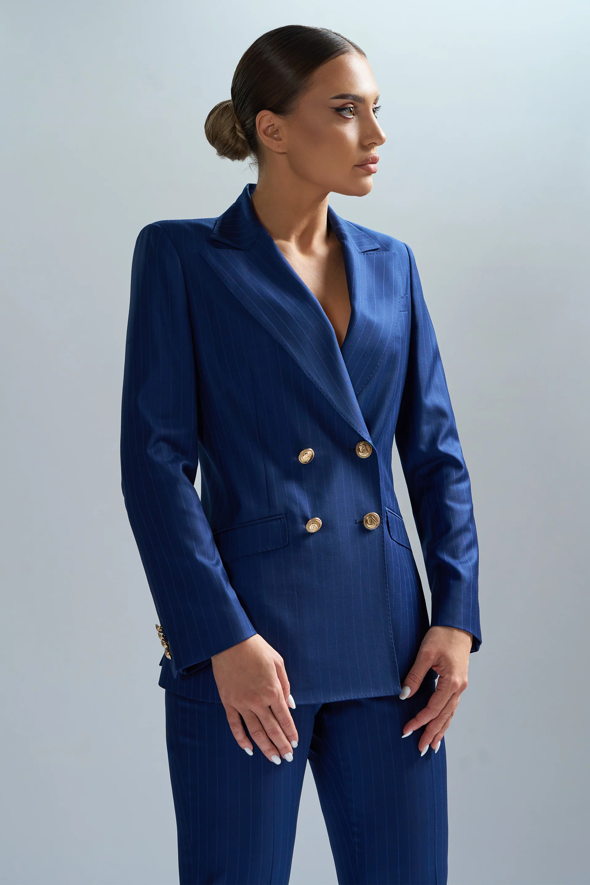 Pantaloni din lana premium Loro Piana C121 - Image 3