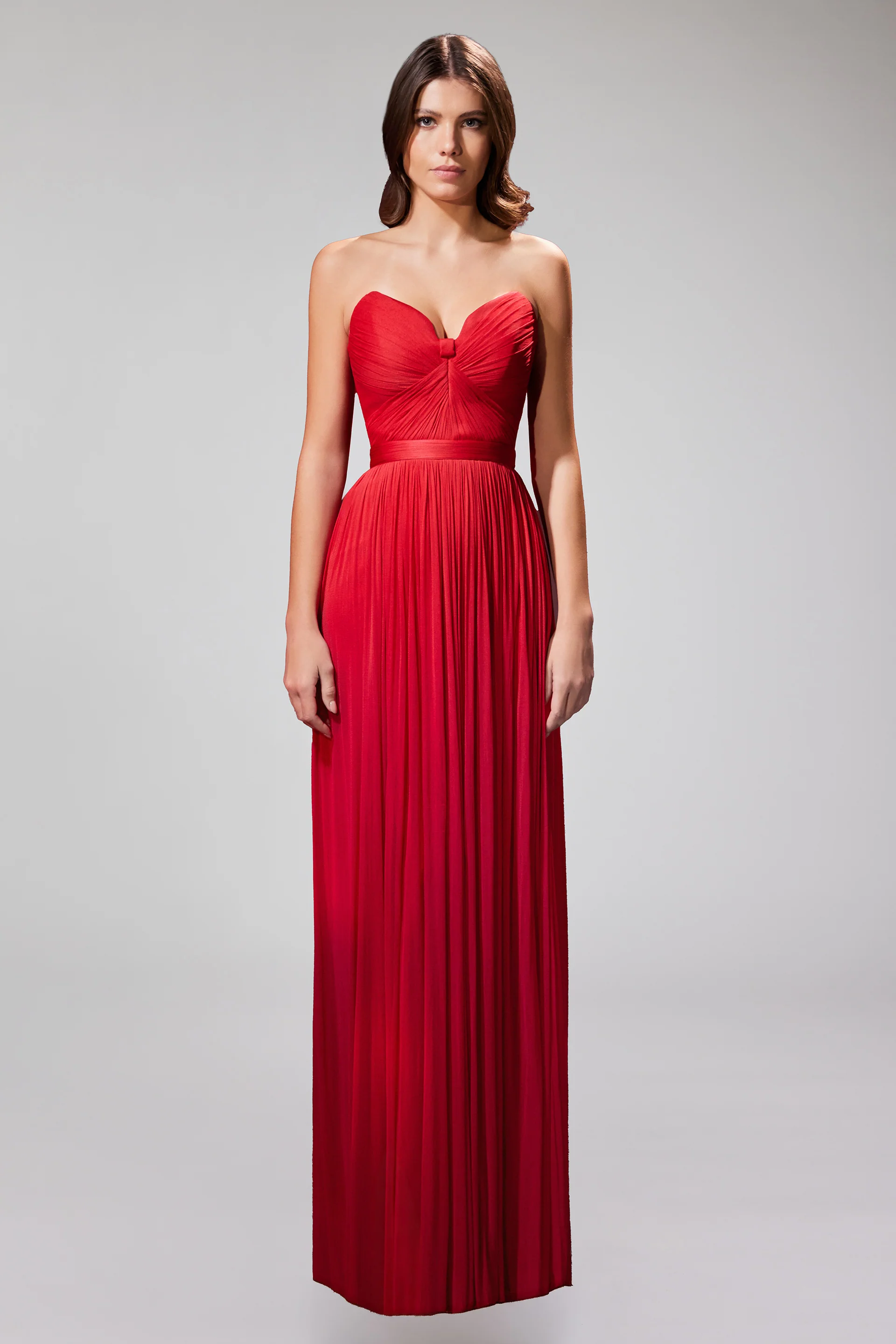 Rochie de seara lunga din tul de matase Pandora CA72 - Image 27