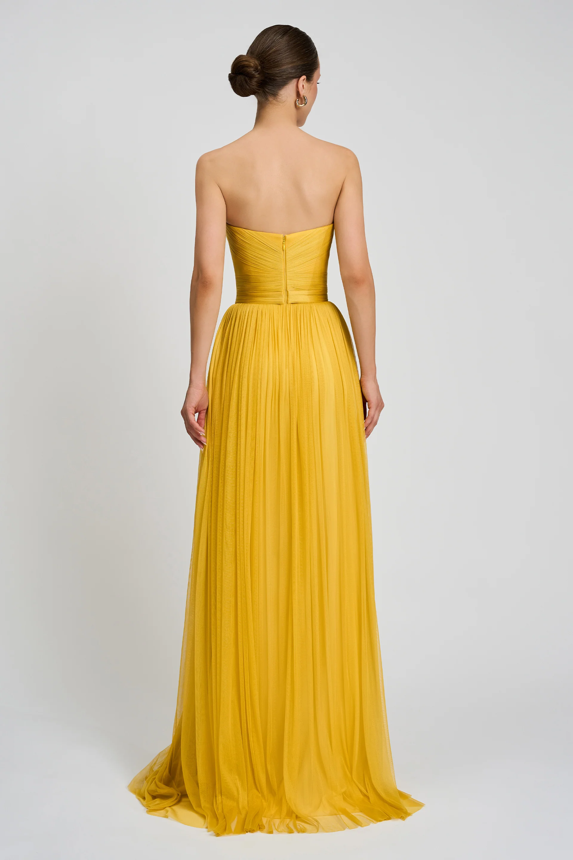 Rochie de seara lunga din tul de matase Pandora CA72 - Image 23
