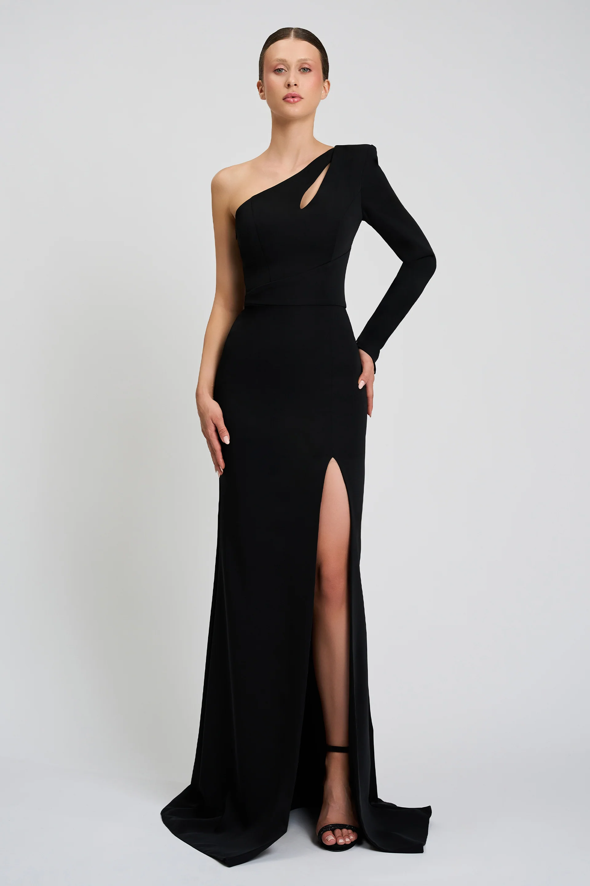 Rochie de seara lunga din vascoza Aphrodite CA53 - Image 7