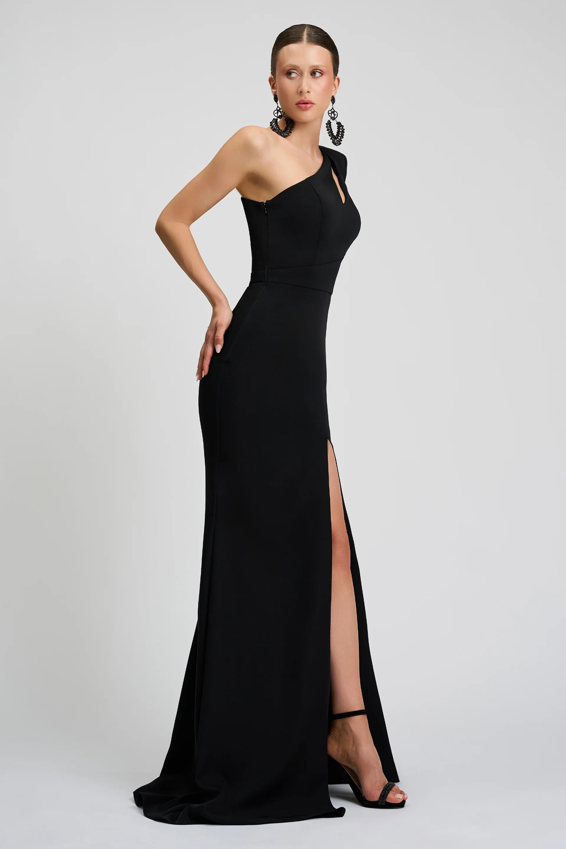 Rochie de seara lunga din vascoza Aphrodite CA53 - Image 8