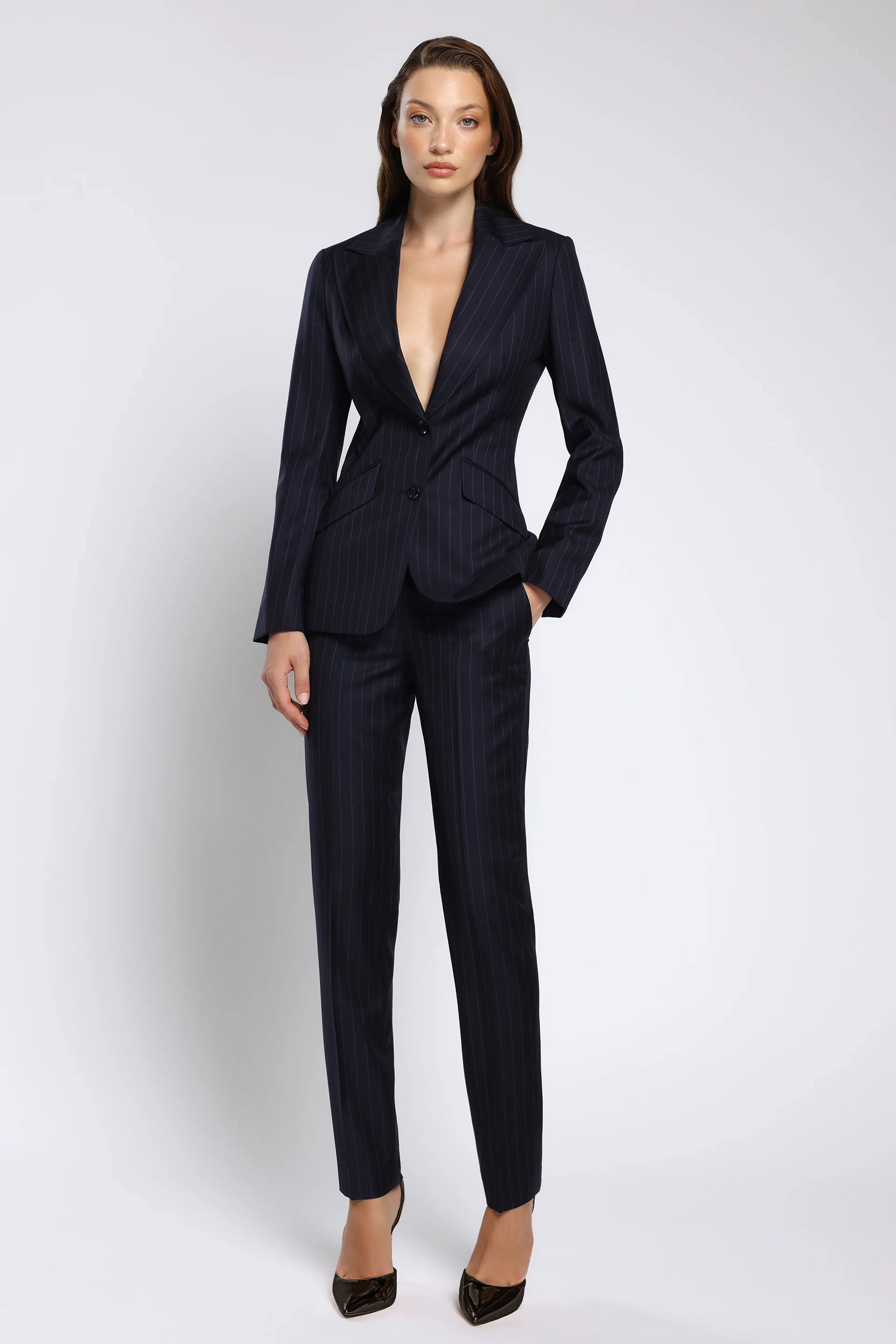 Sacou realizat din lana premium Alexia C155 - Image 3