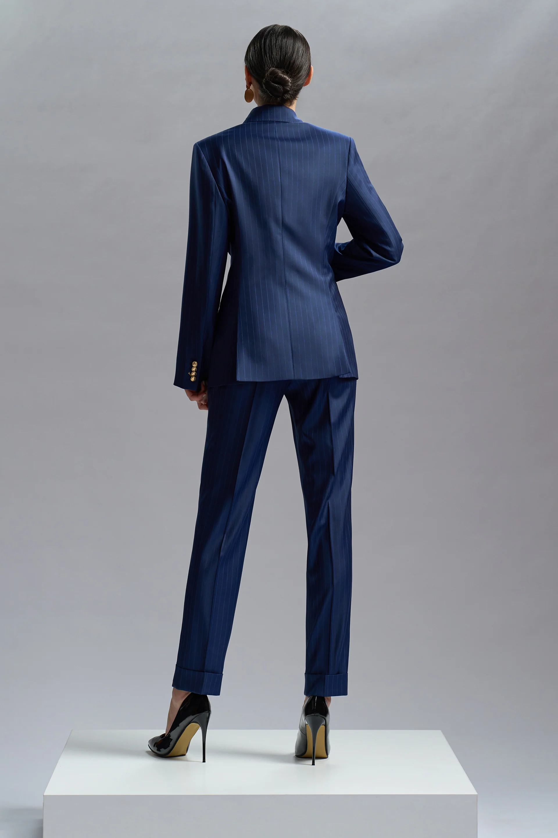Sacou din lana premium Loro Piana C120 - Image 3