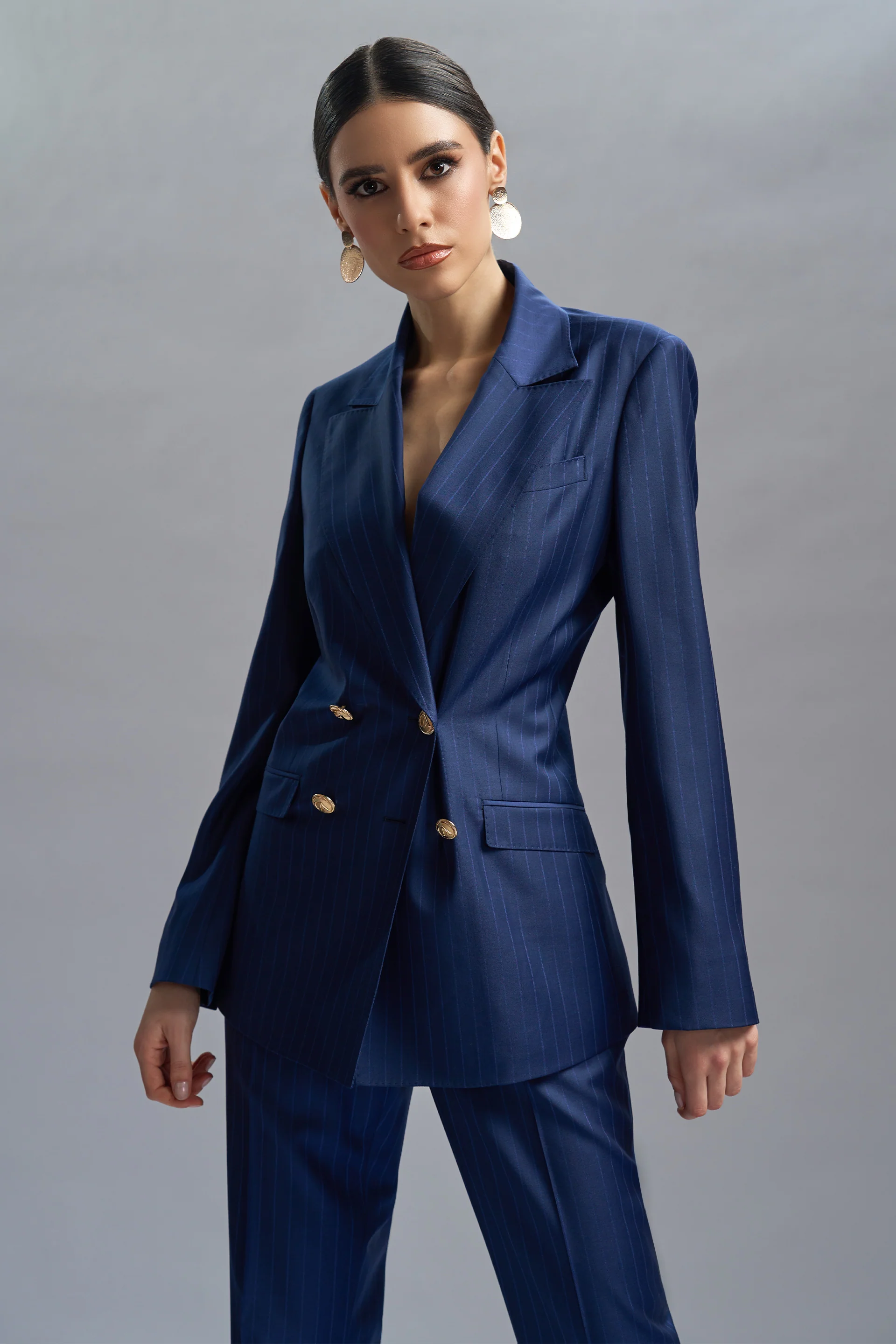 Sacou din lana premium Loro Piana C120 - Image 4